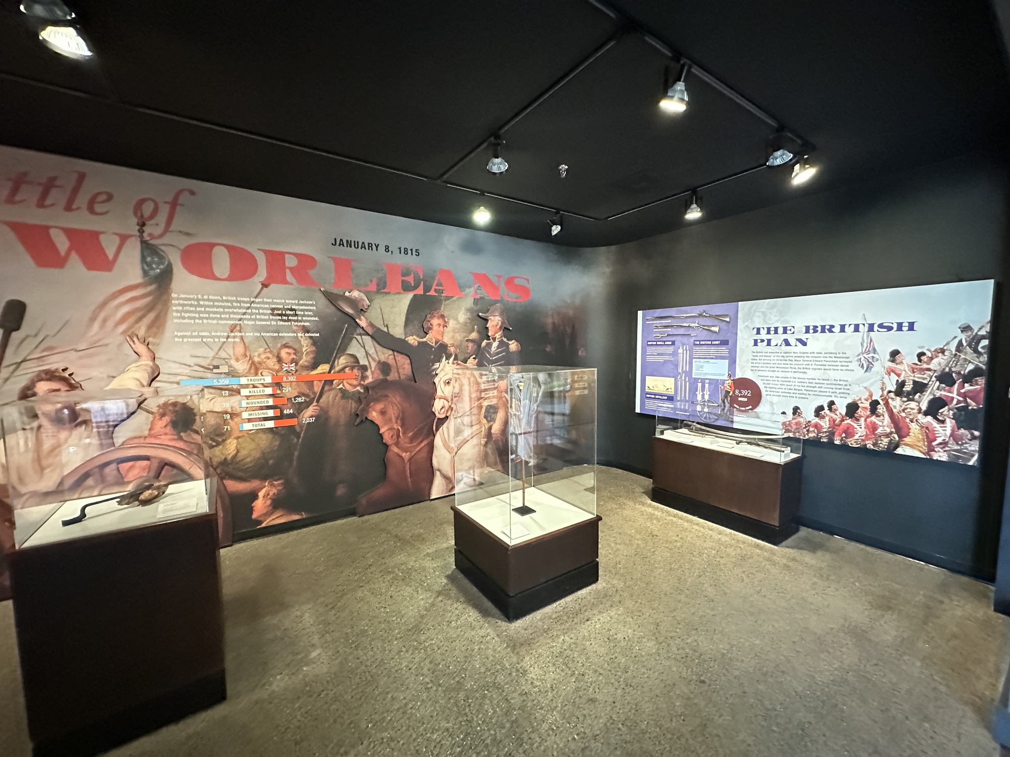 Battle of New Orleans corner