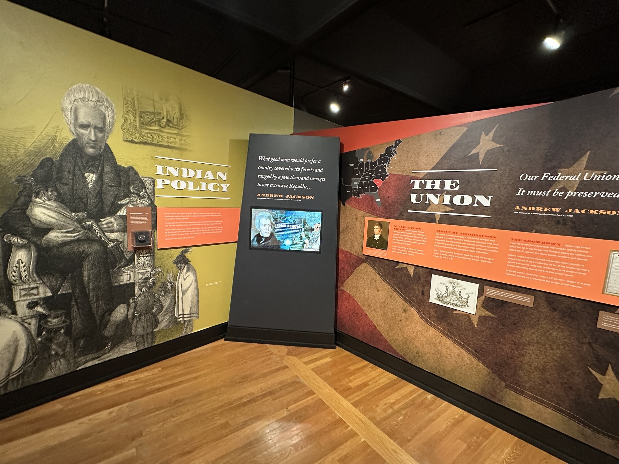 The Trail of Tears corner