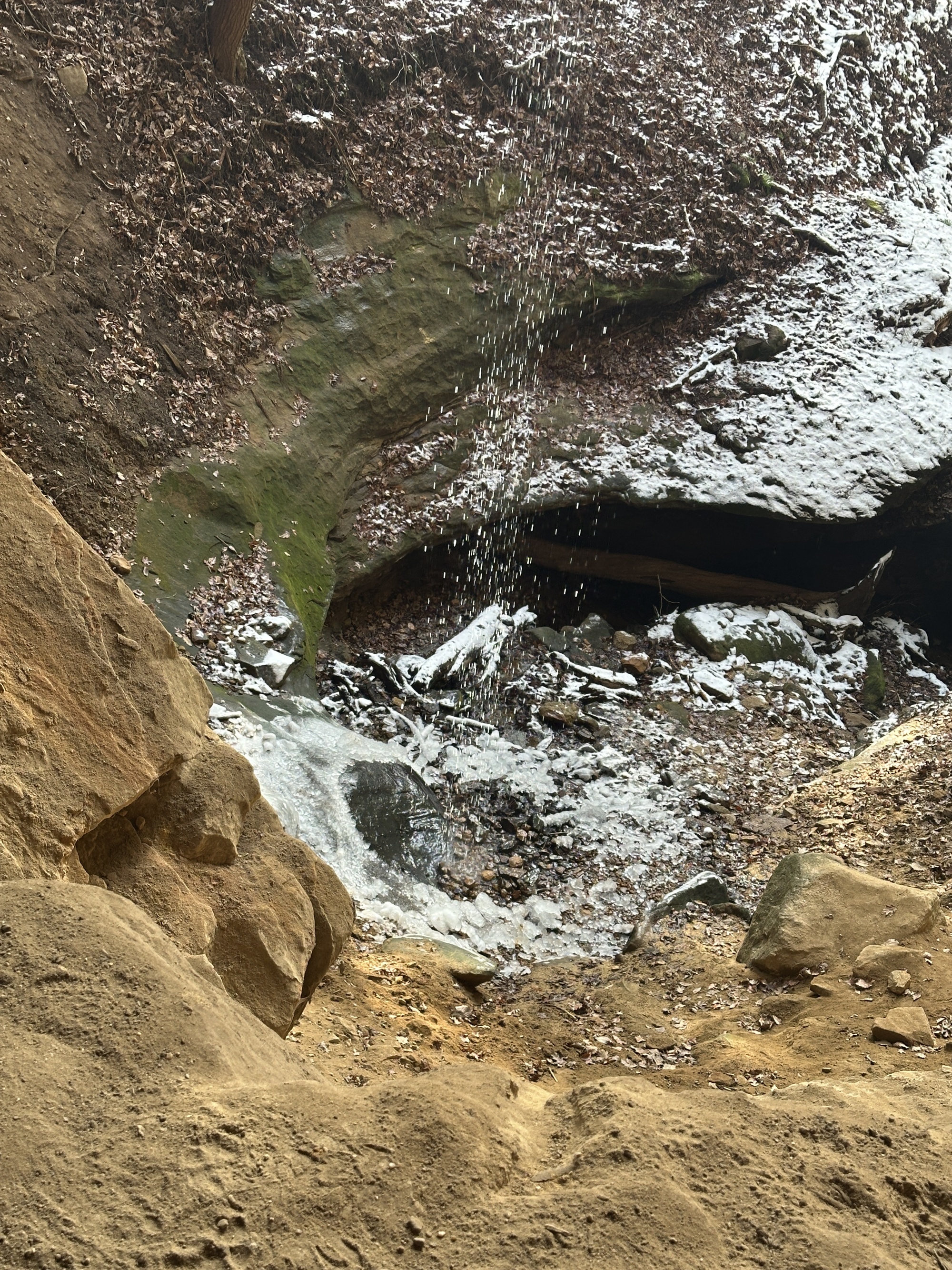 Waterfall at Whispering Cave