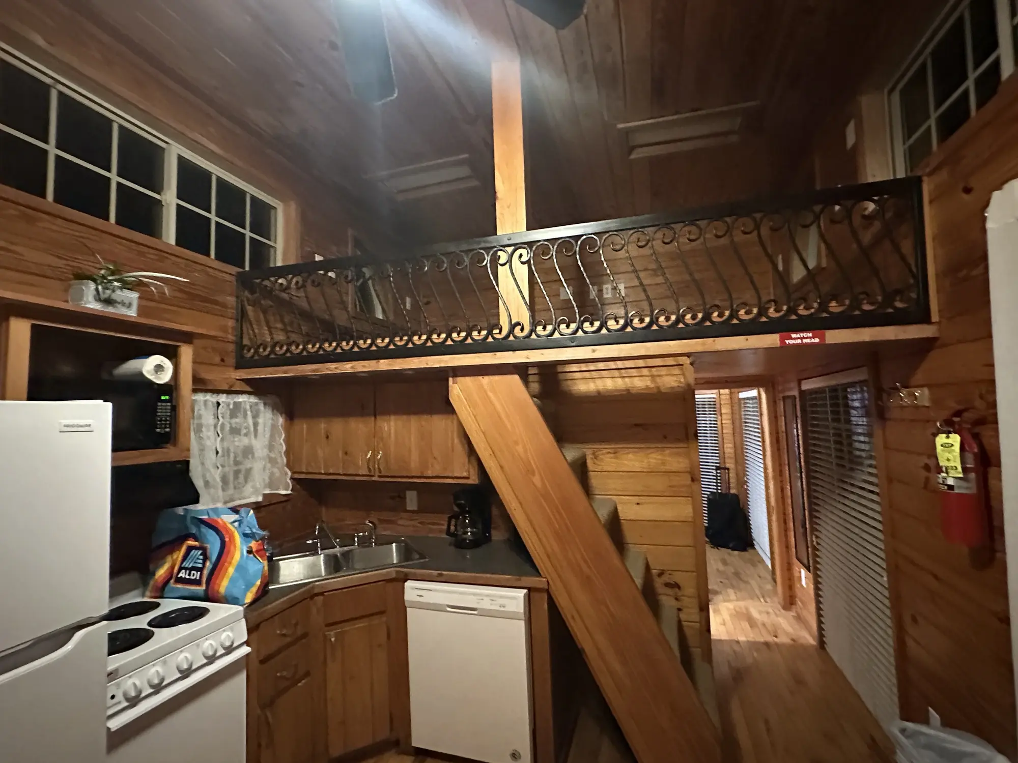 Kitchen of the cabin