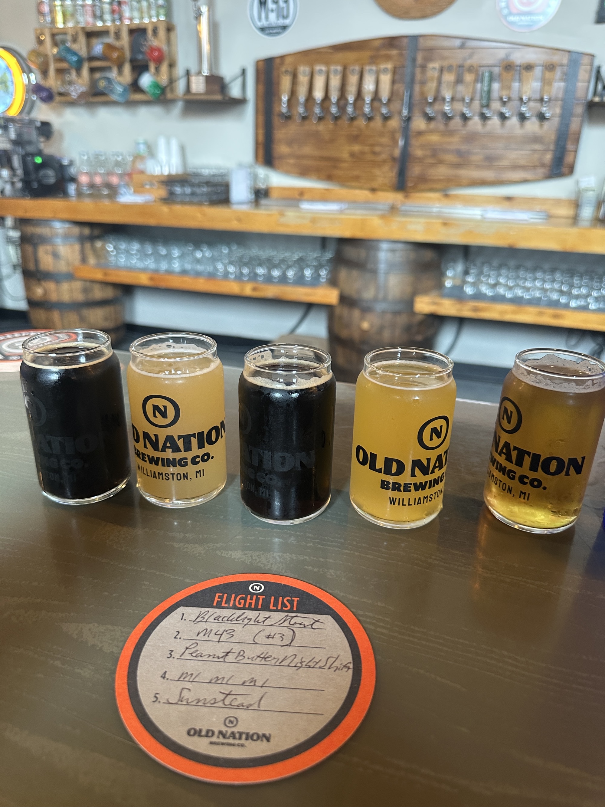 We are back at Old Nation Brewing Company...