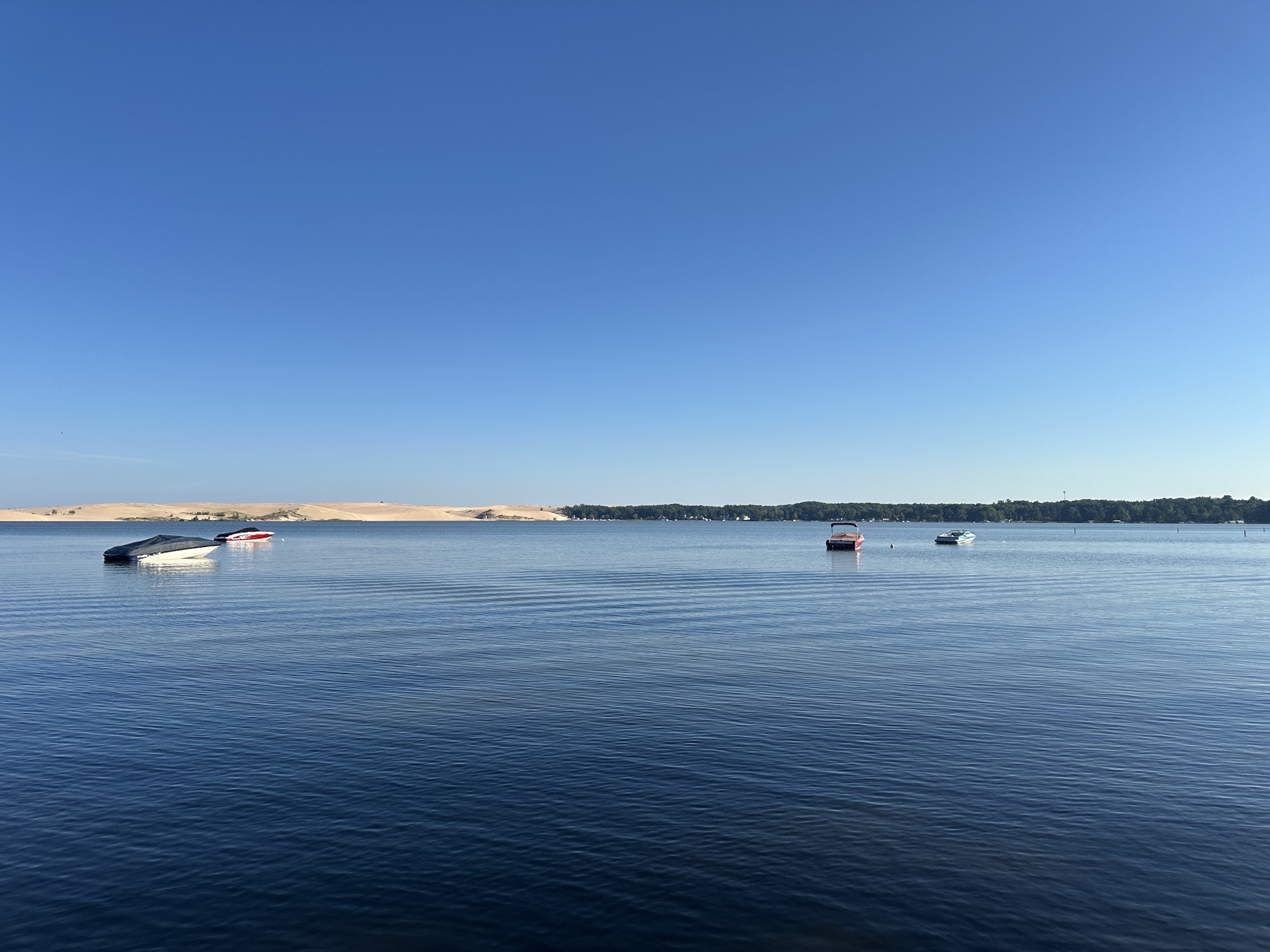 Morning at Silver Lake State Park Campground