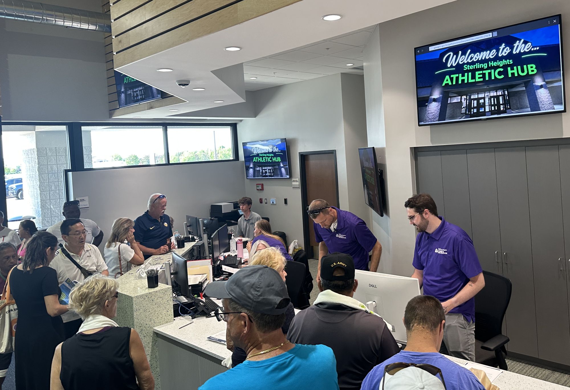 Front desk