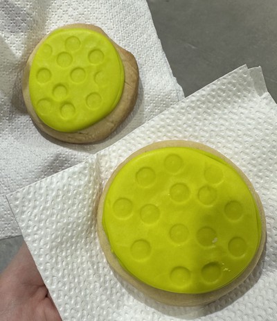 Pickleball cookies