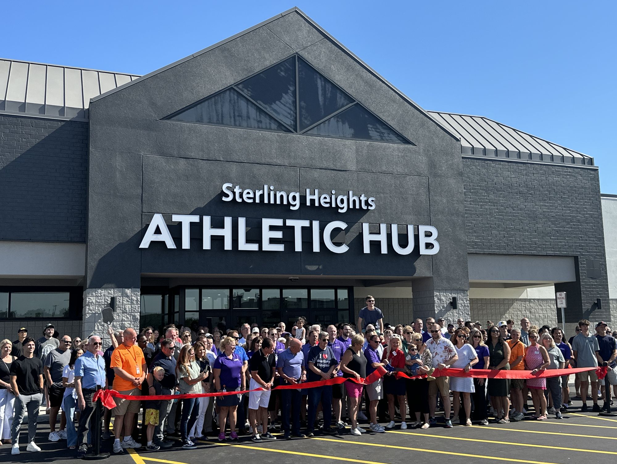 Ribbon cutting