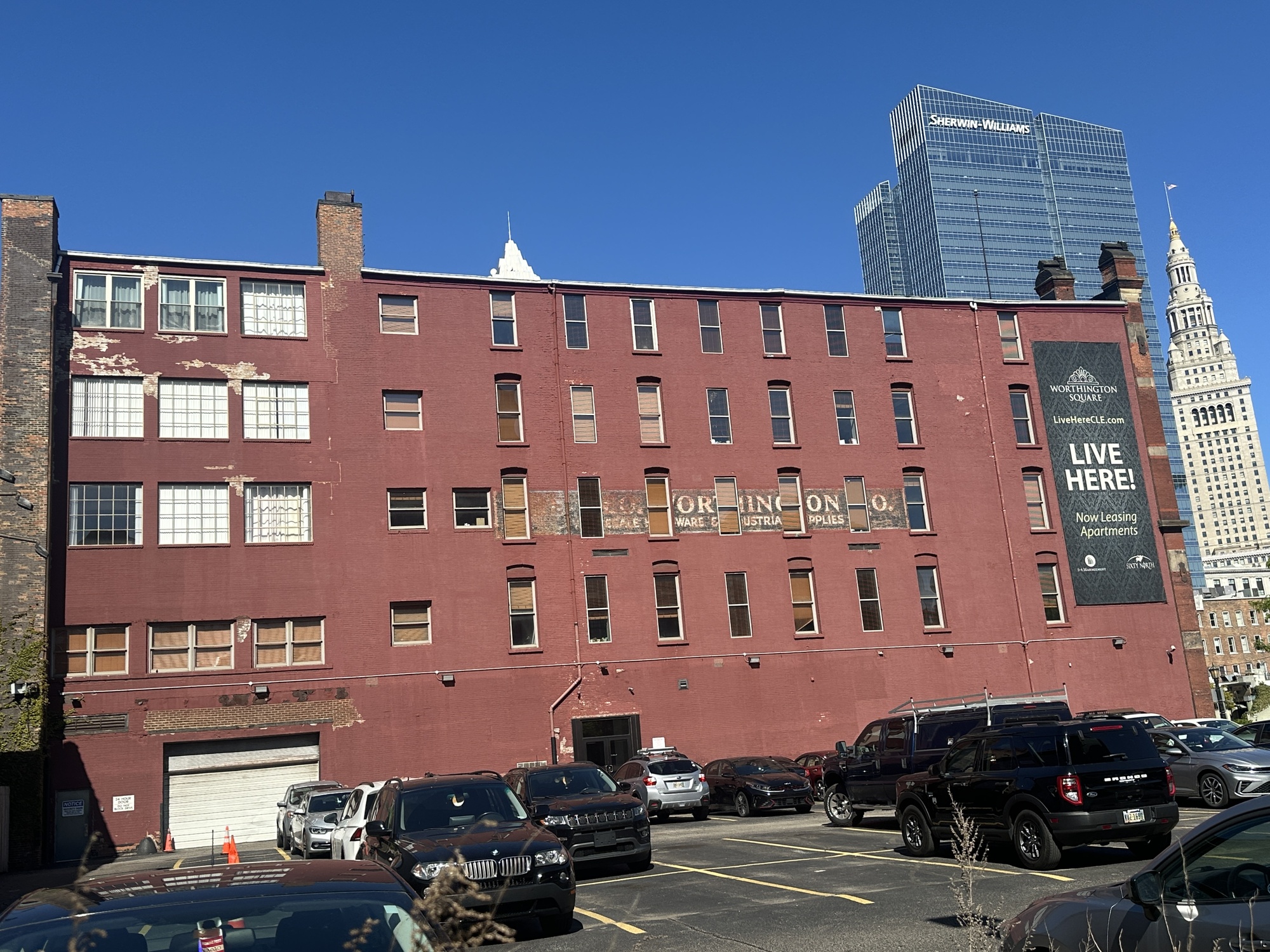 Faded sign