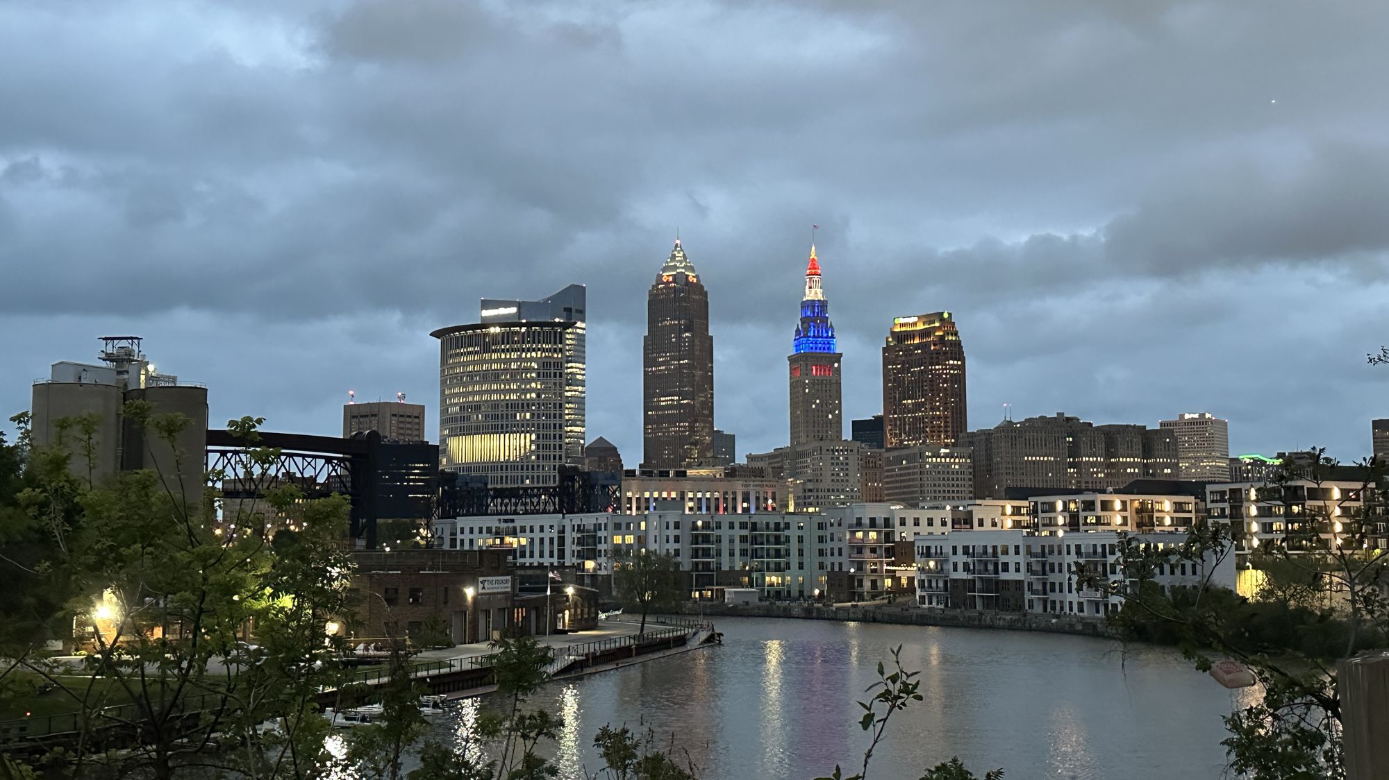 Cleveland skyline