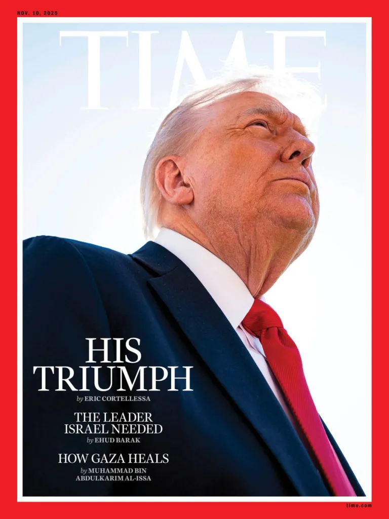 &lsquo;A TIME magazine cover lambasted by Trump.&rsquo;