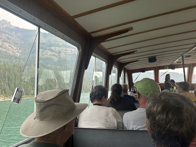 On boat