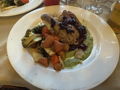 Many Glacier dinner