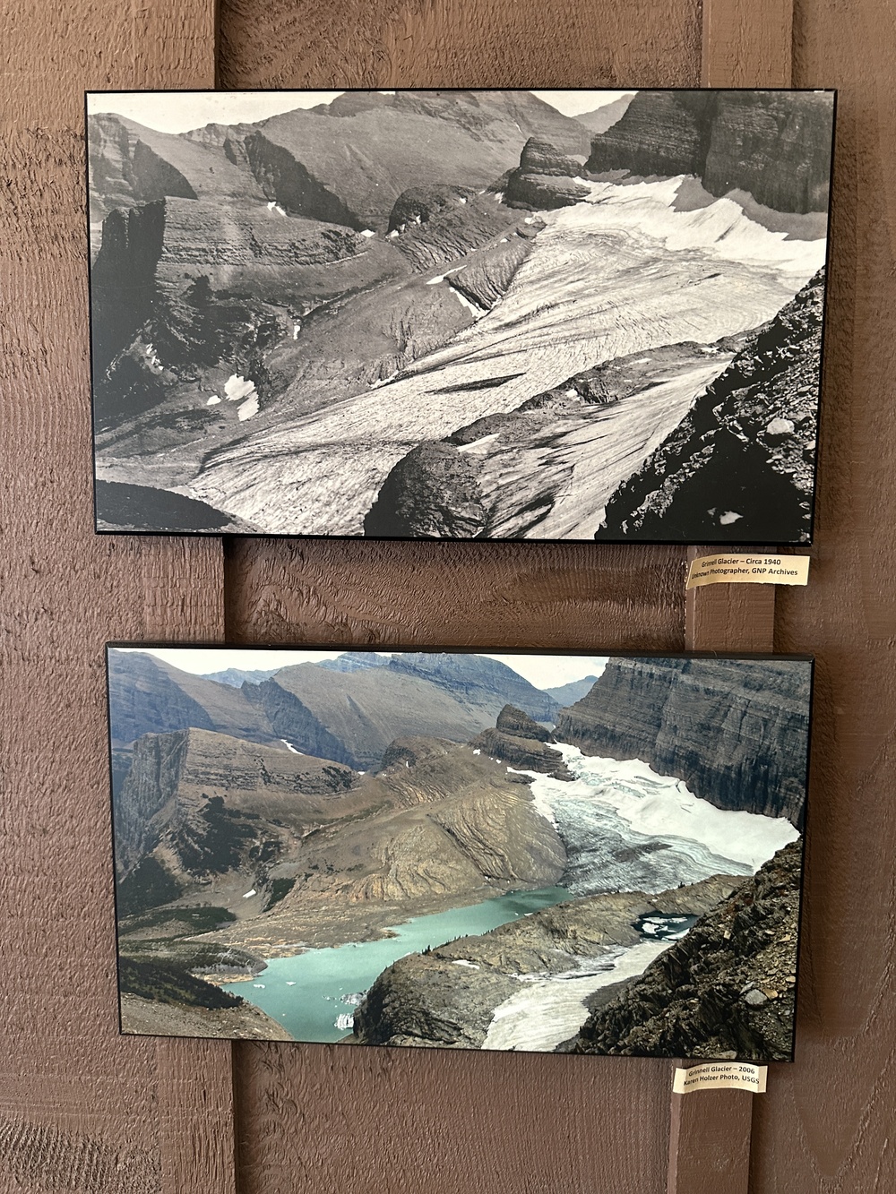 Photos of glacier