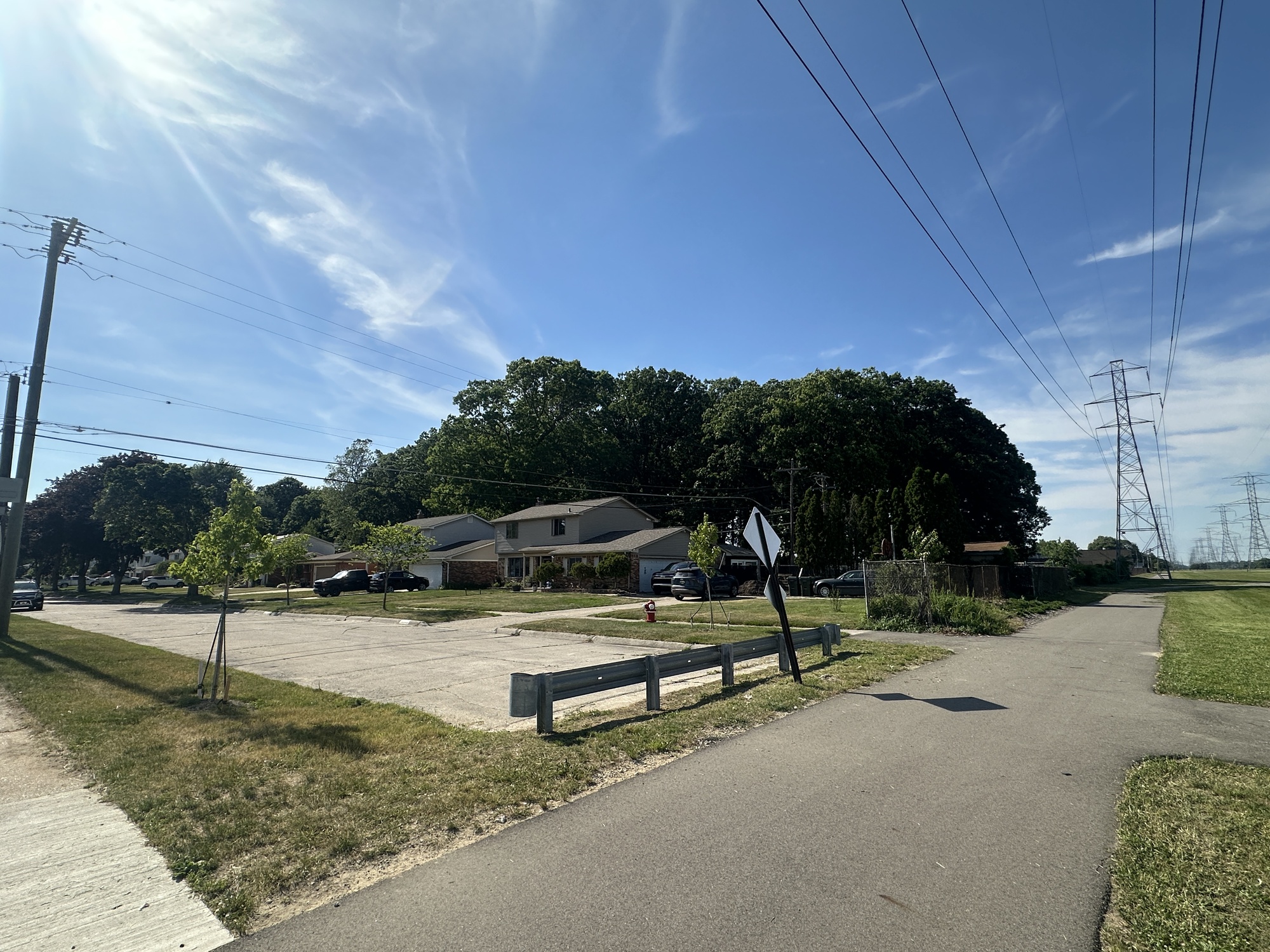 Entrance to neighborhood