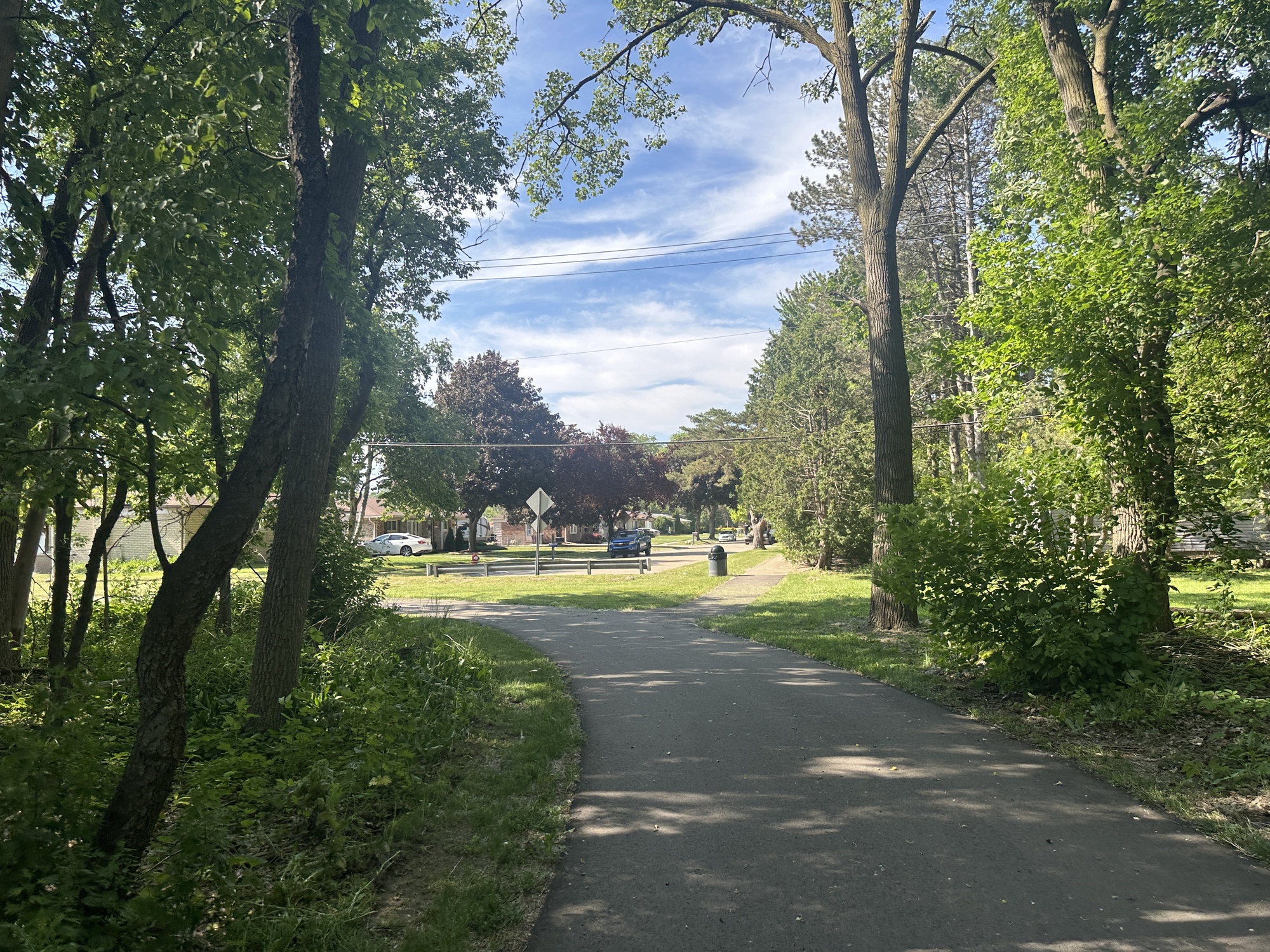 Entrance to neighborhood