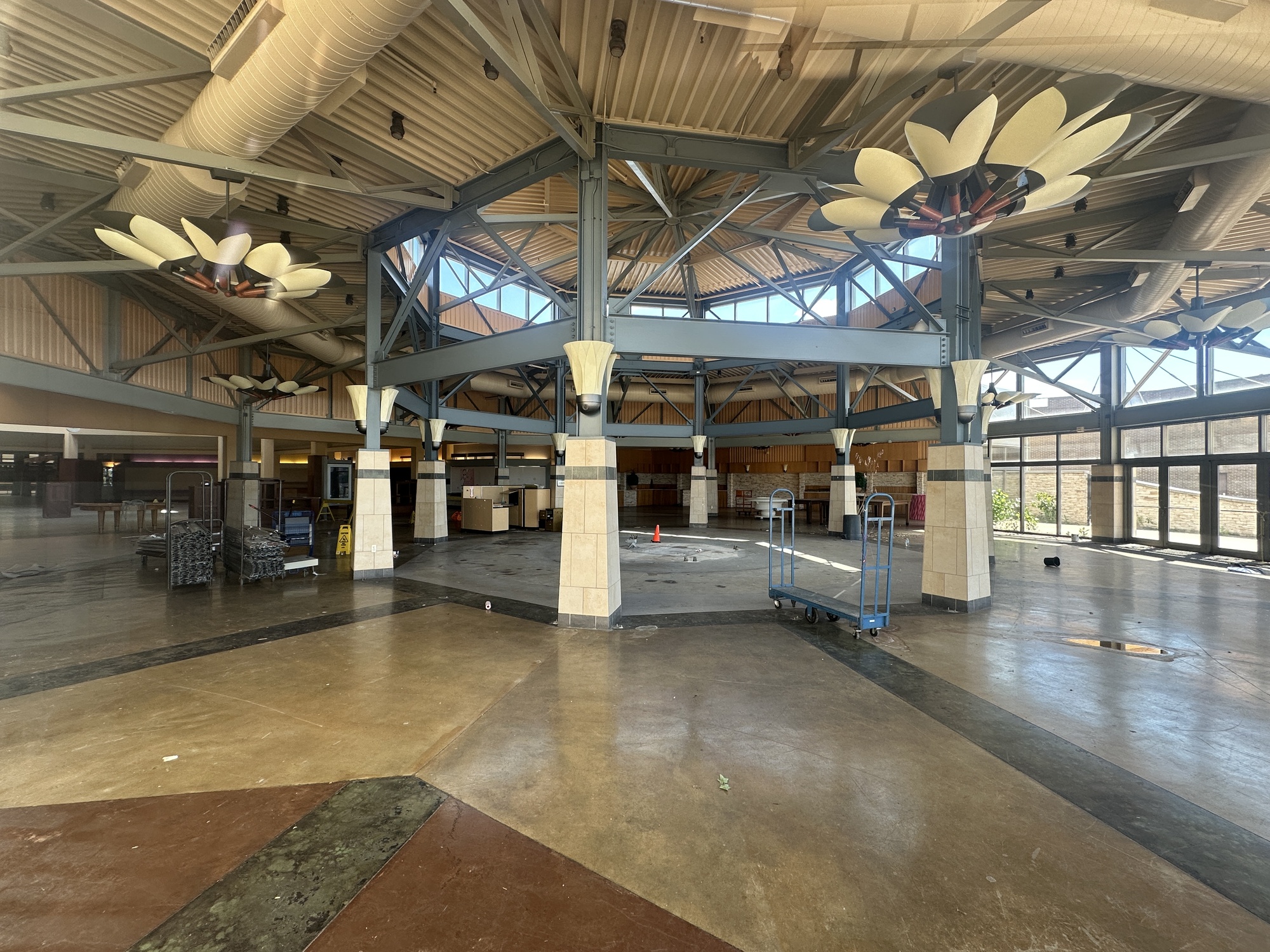 Former site of a carousel