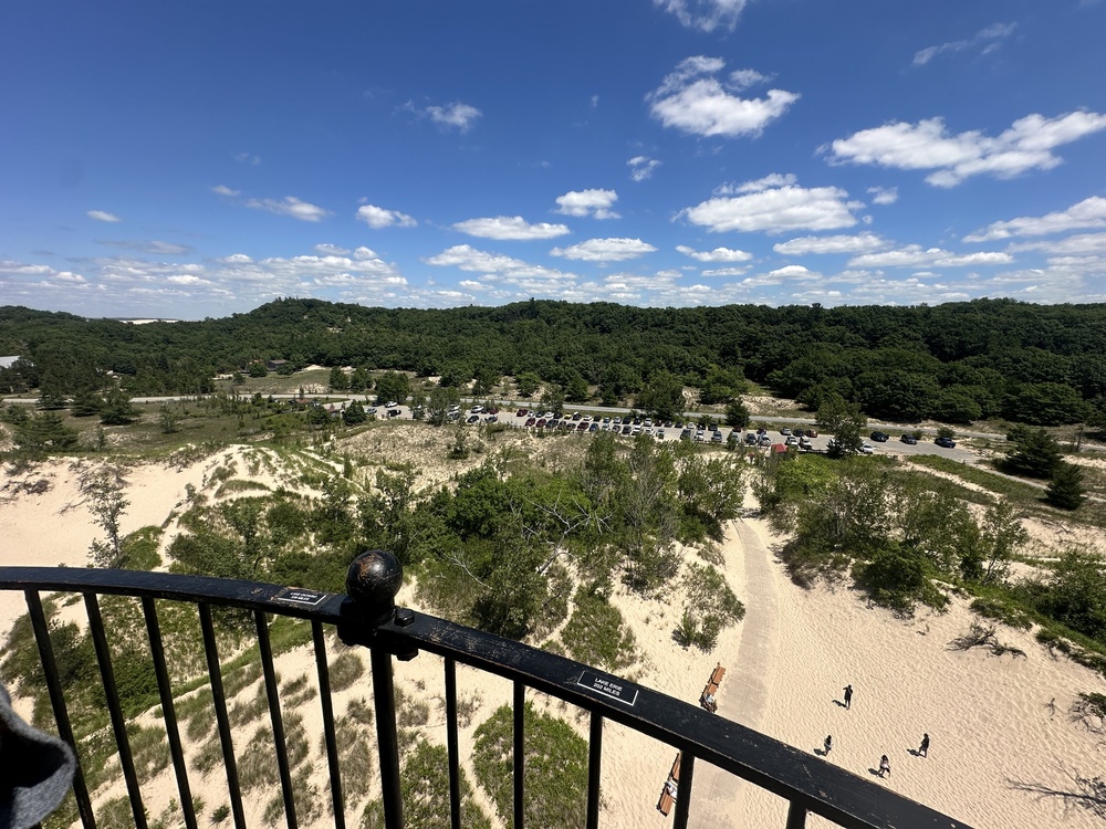 View toward land
