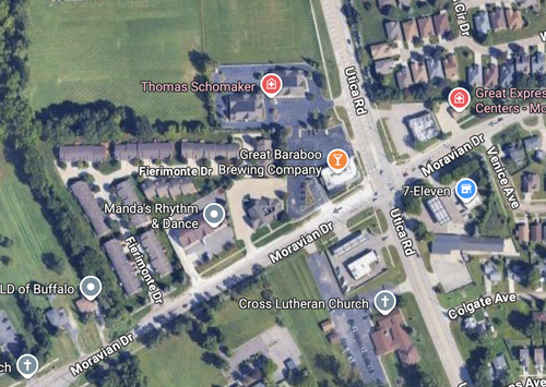 Map of Cady&rsquo;s Corner today