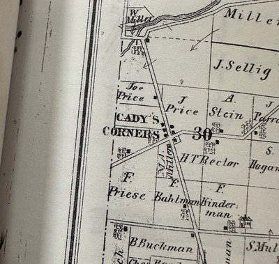 Clinton Township map close-up