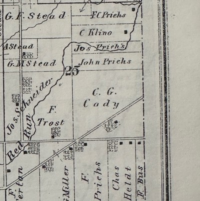 Sterling Township map close-up
