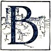 &lsquo;B&rsquo; with castle