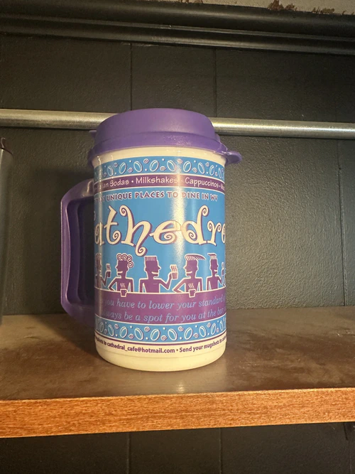 Cathedral Cafe mug