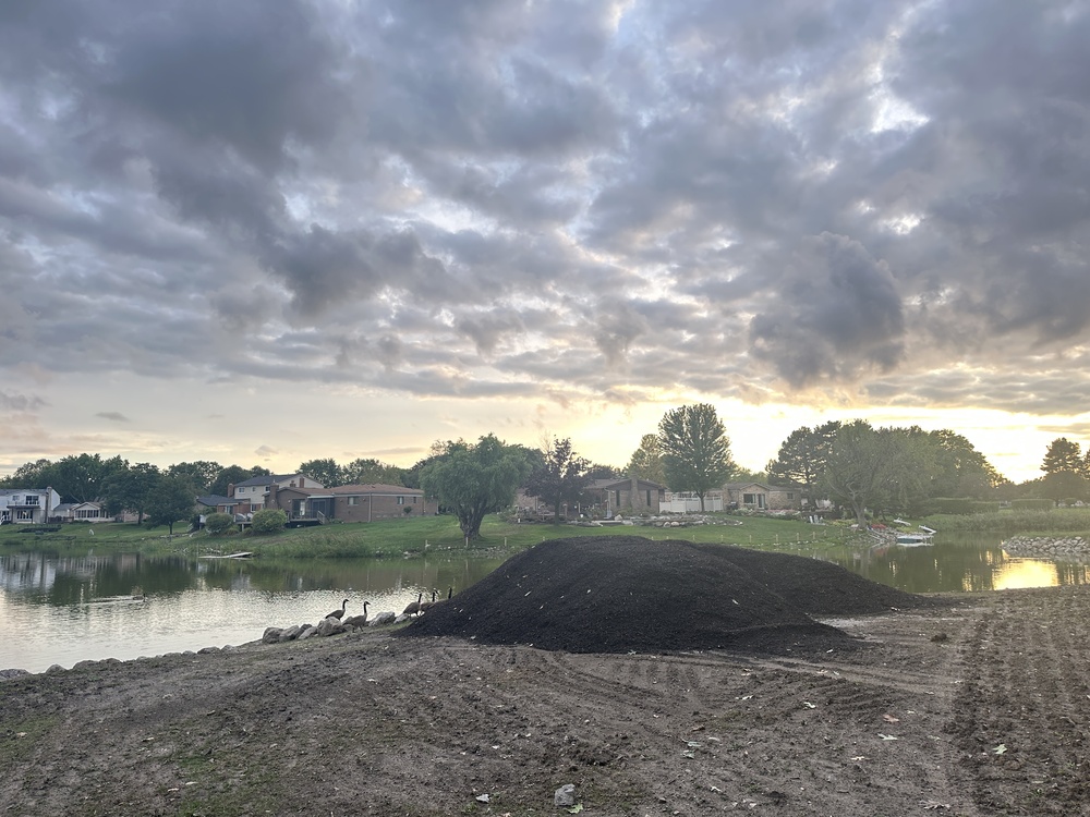 Dirt pile