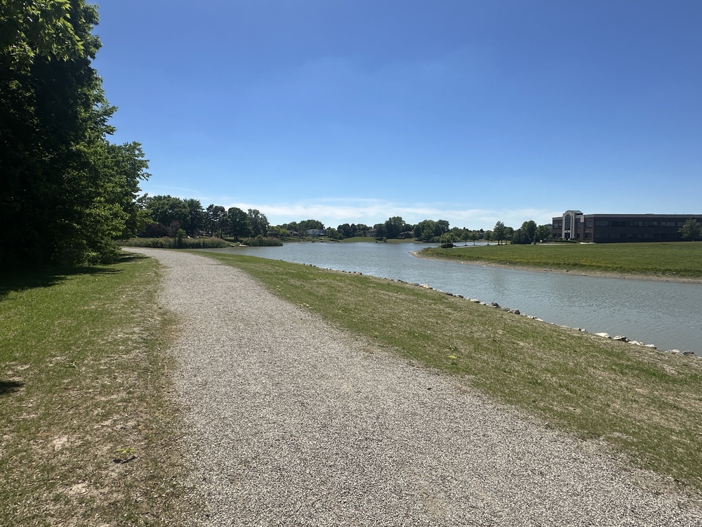 Gravel path