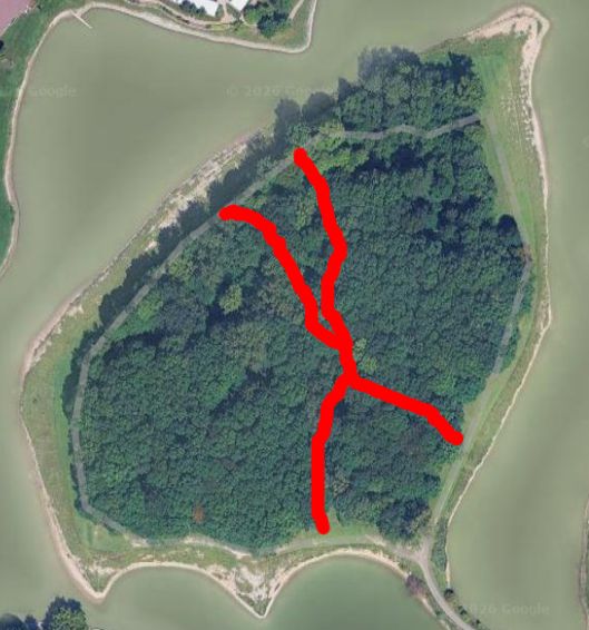 Map of trails