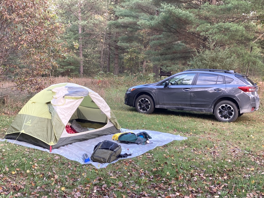 Subaru Crosstrek at House Lake